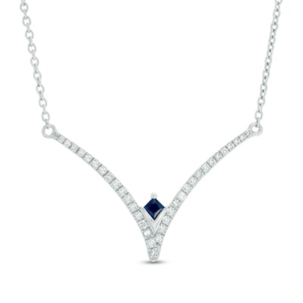 Vera Wang Chevron Necklace